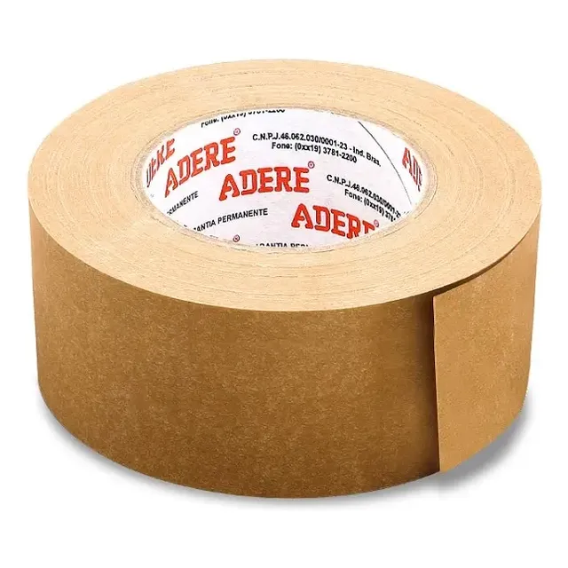 Fita adesiva kraft marrom 50 mm x 100 m