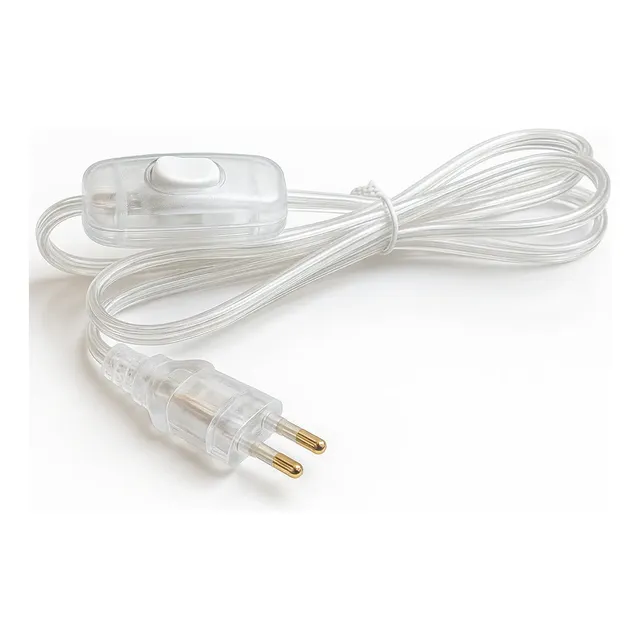 Kit 5 cordões para abajur cristal 1,50 m