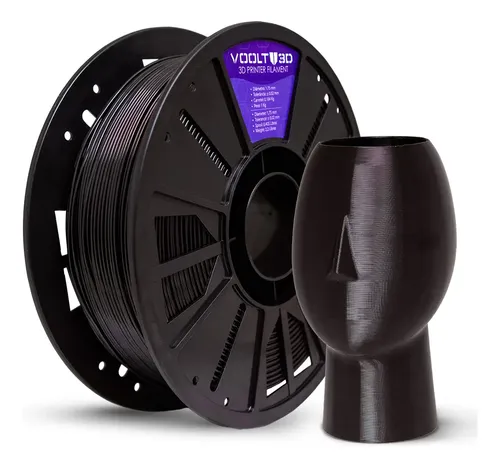 PETG HF Preto 1 kg (Voolt3D)