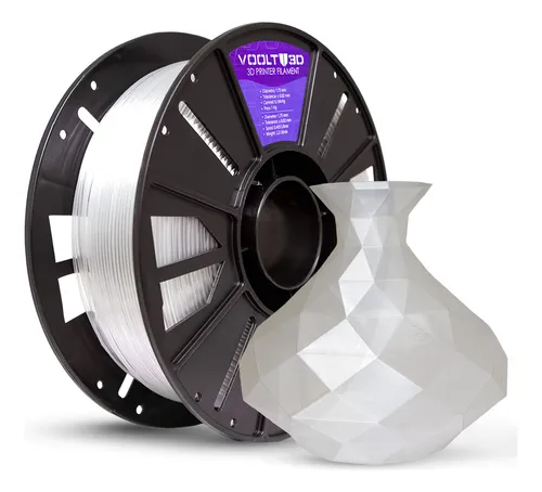 PETG Premium Translúcido Natural (Voolt3D)
