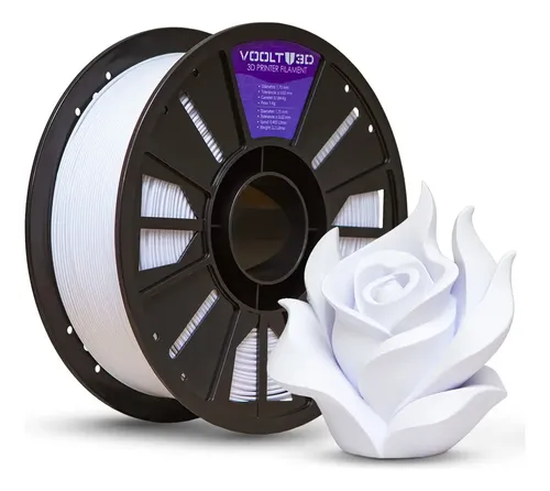 PLA Branco Velvet High Speed (Voolt3D)