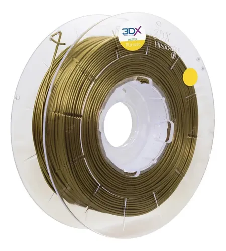 PLA HT Dourado (3DX Filamentos)