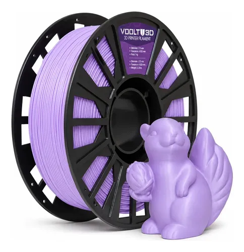 PLA Macaron Velvet Lilás (Voolt3D)