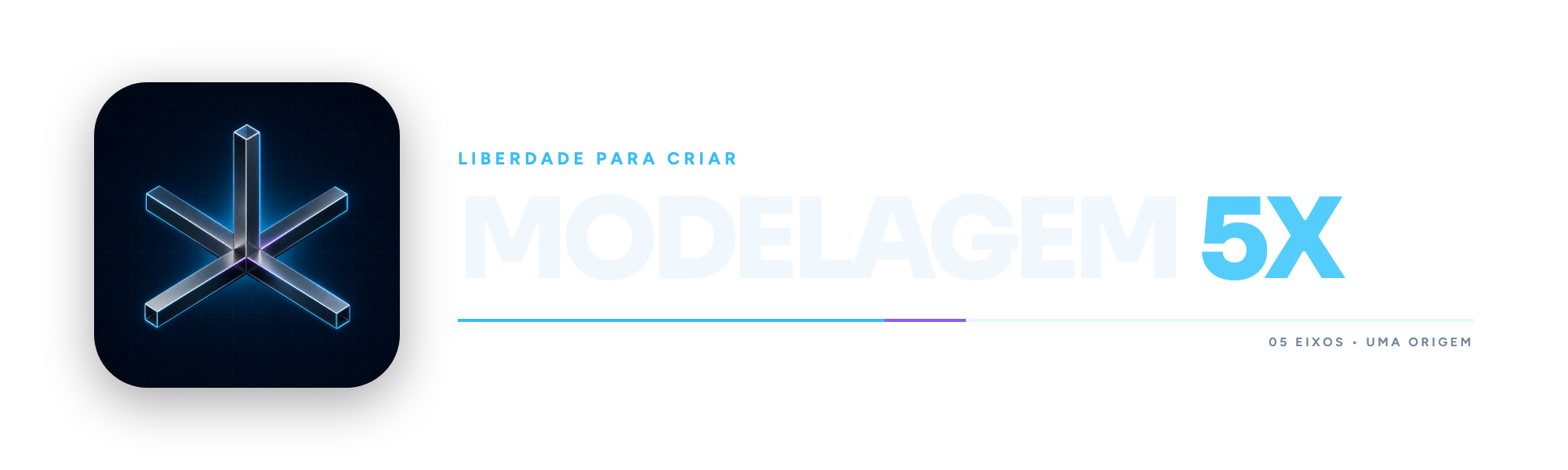 Modelagem 5X. Liberdade para criar